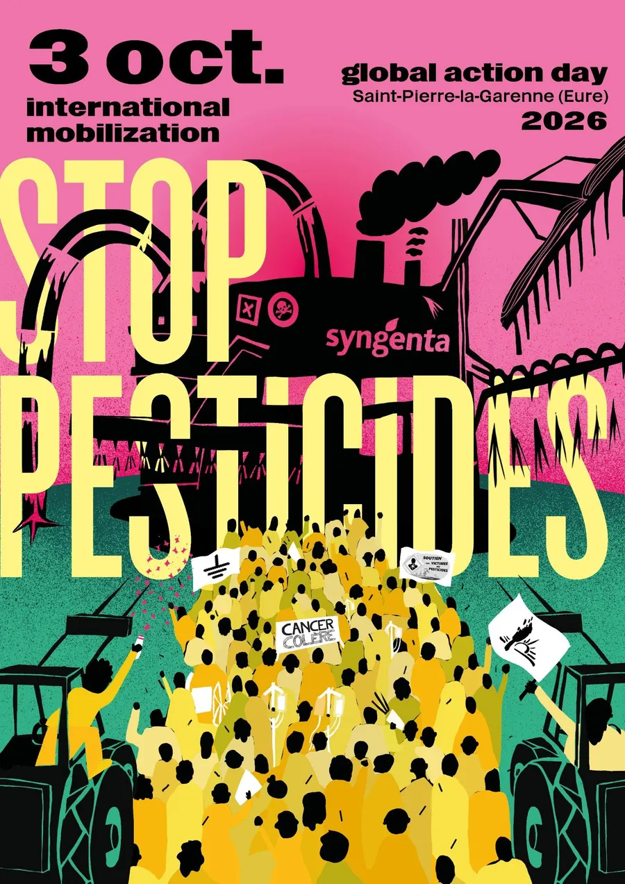 STOP PESTICIDES — INTERNATIONAL MOBILIZATION ON OCTOBER 3, 2026